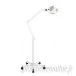 Lampe loupe LED professionnelle base à roulettes 5 dioptries Weelko 70 LEDS  B00N3A4GVI